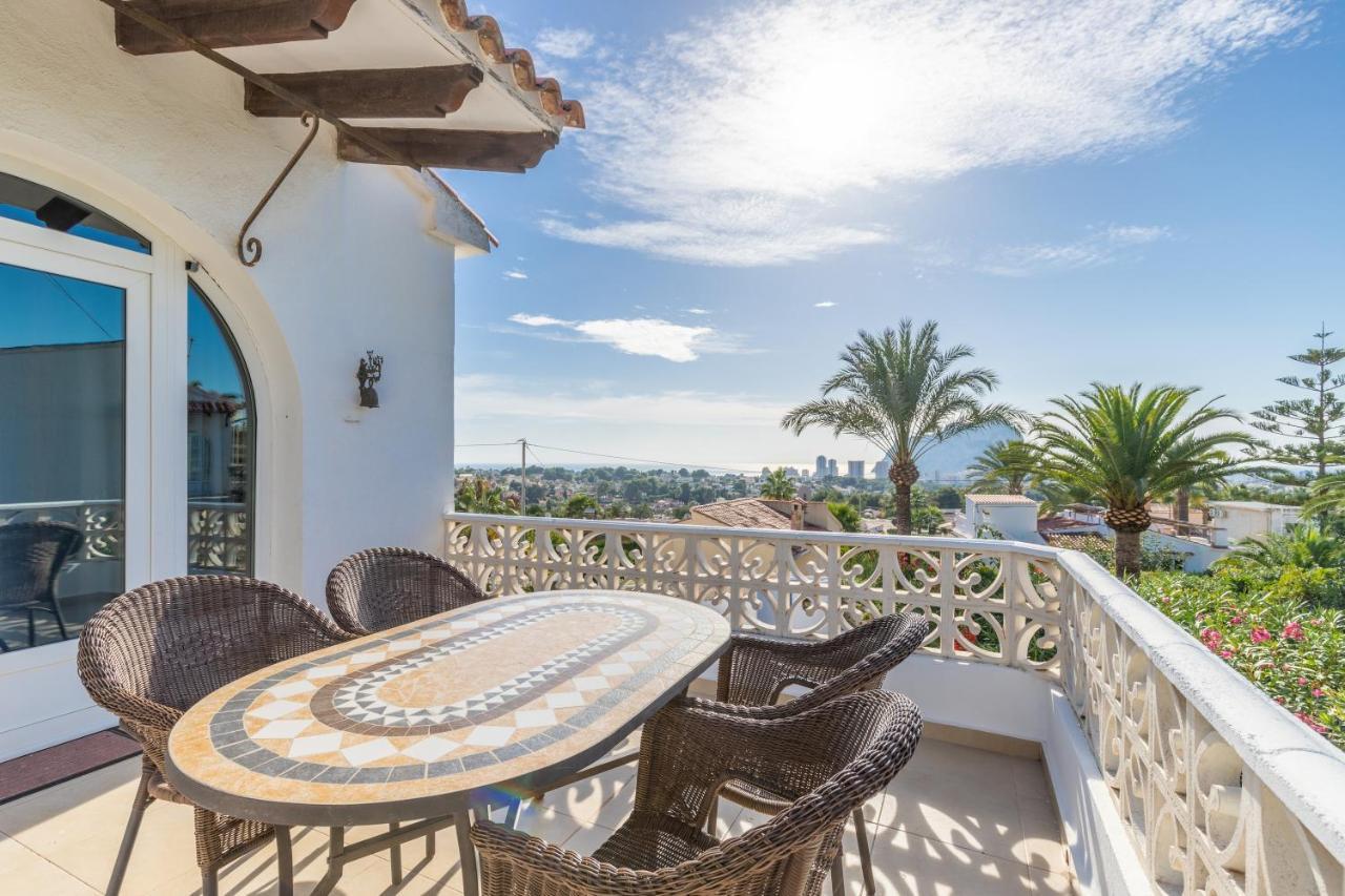 Villa W Pool Seaview In Cometa Calpe Exterior photo